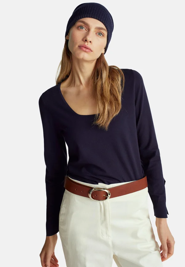 Strickpullover - blue