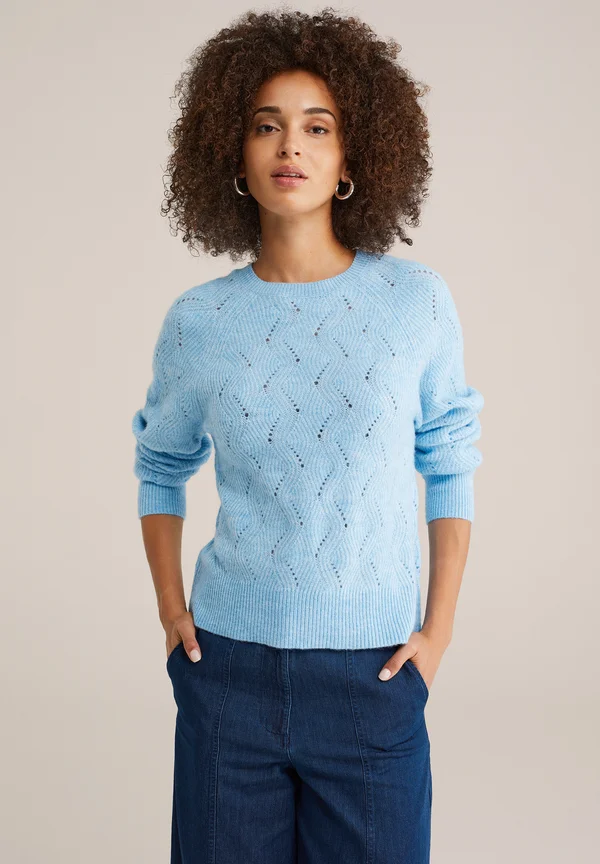 Strickpullover - blue