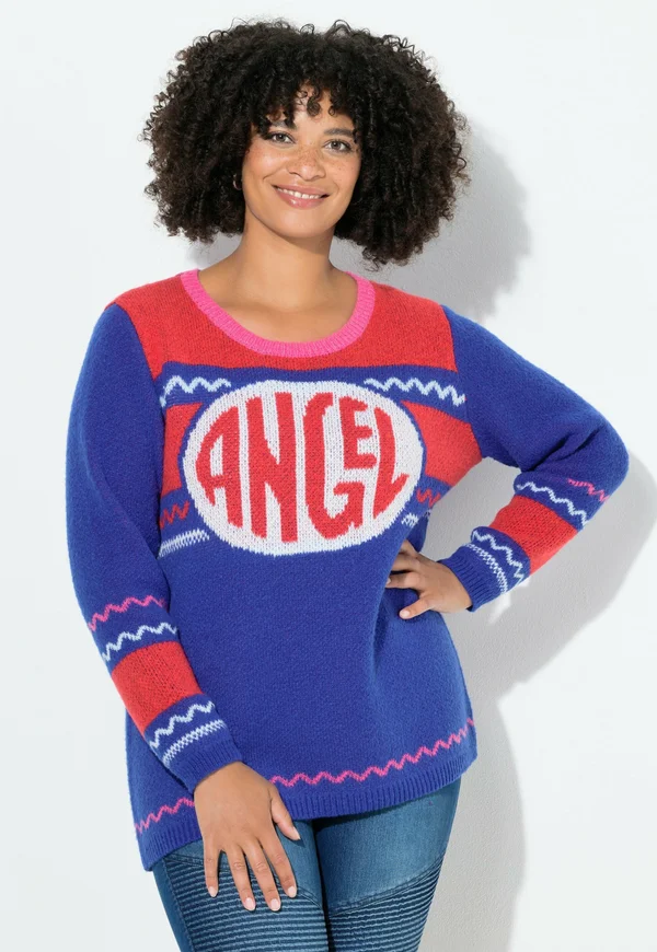 Strickpullover - blue