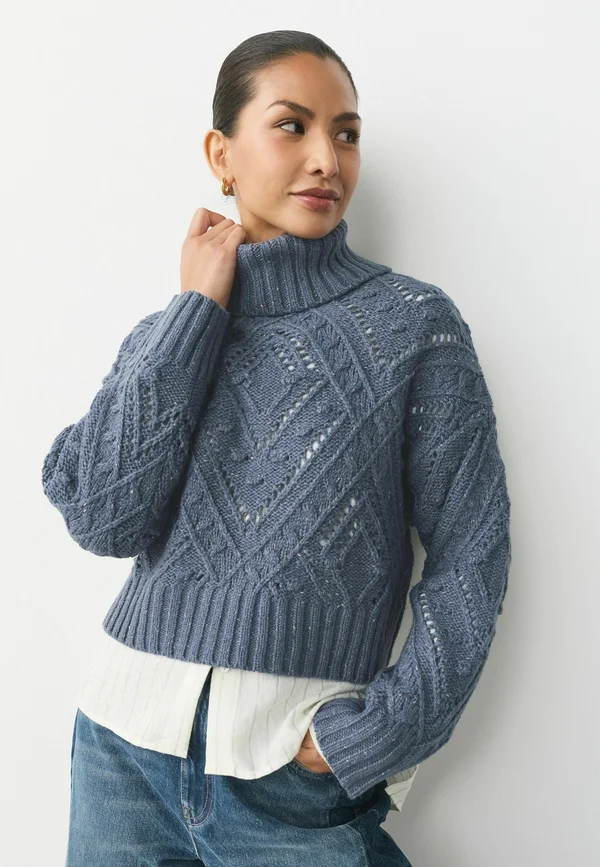 Strickpullover - blue