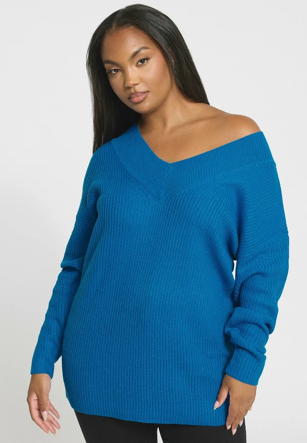 Strickpullover - blue