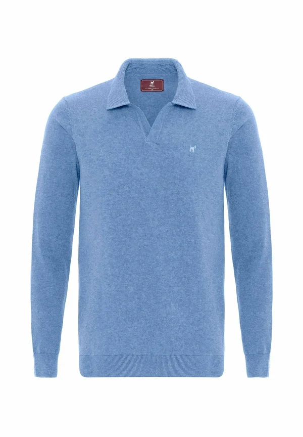 Strickpullover - blue