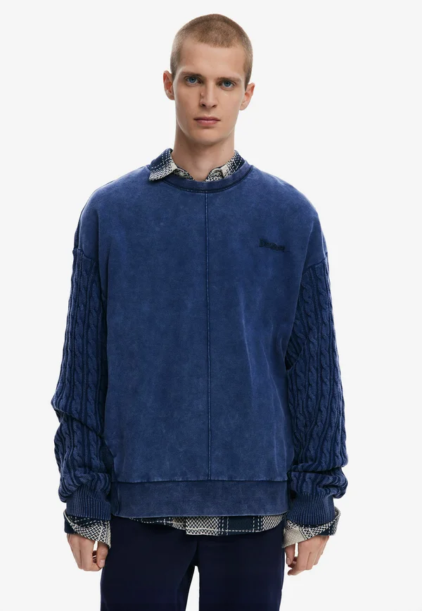 Strickpullover - blue