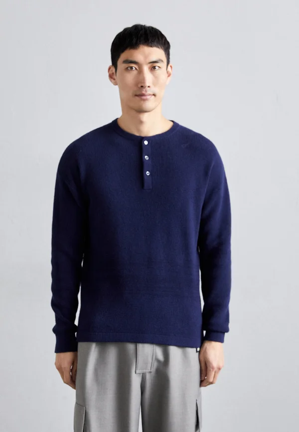 Strickpullover - blue