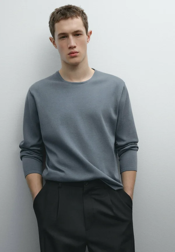 Strickpullover - blue
