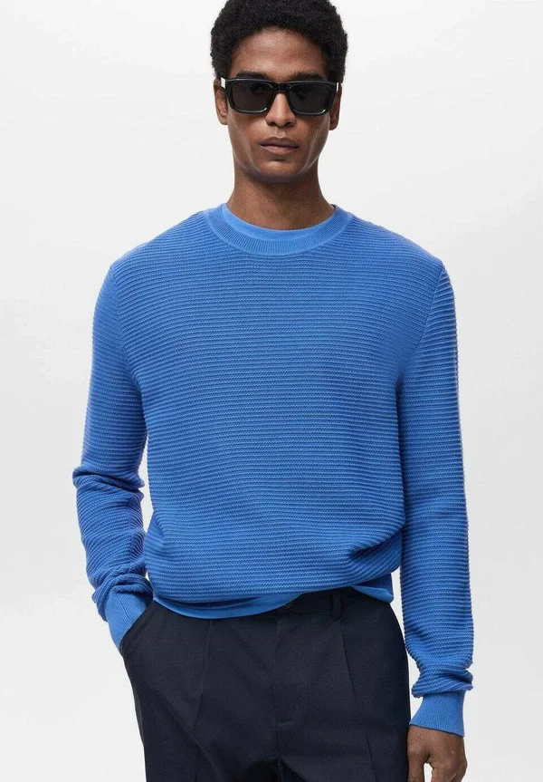 Strickpullover - blue