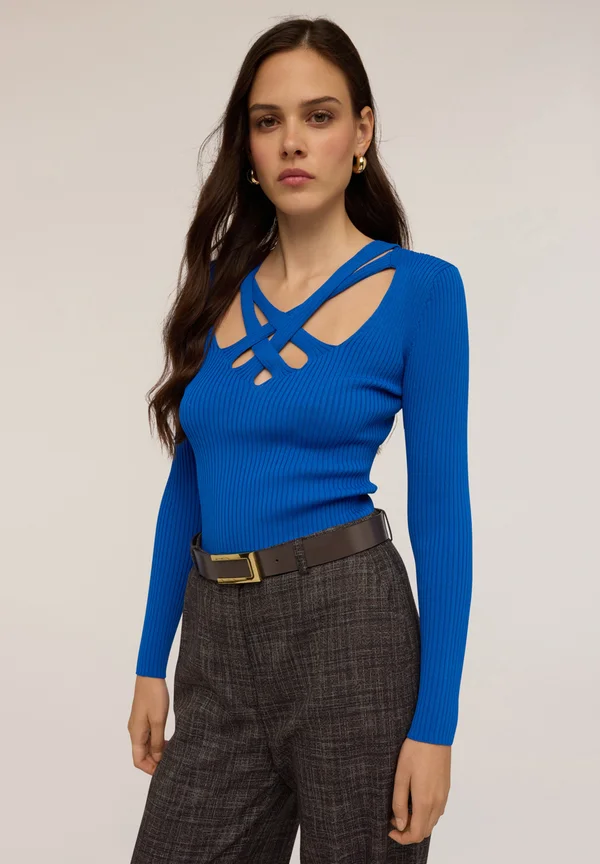 Strickpullover - bluette