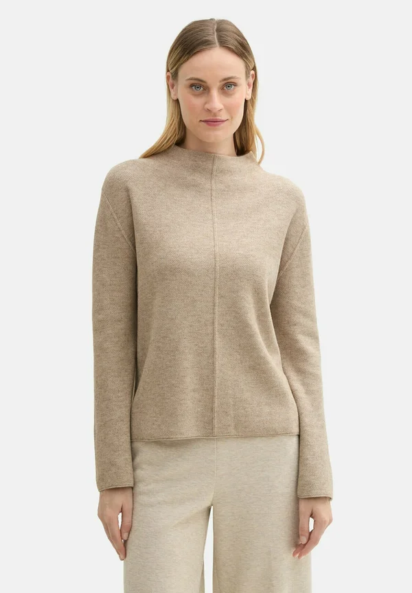 Strickpullover - blush grey melange