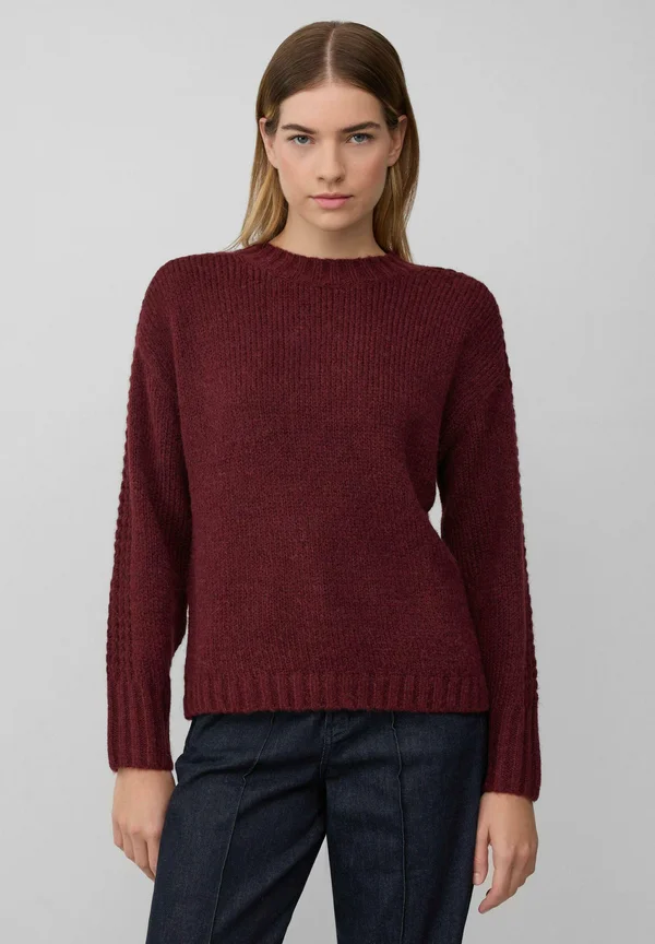 Strickpullover - bordeaux