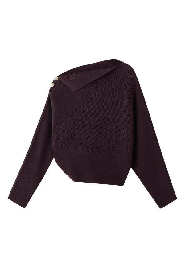 Strickpullover - bordeaux