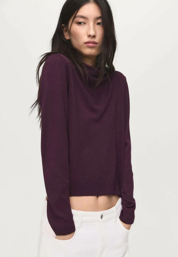 Strickpullover - bordeaux