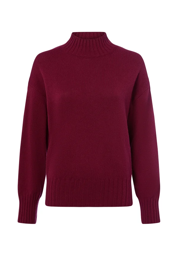 Strickpullover - bordeaux