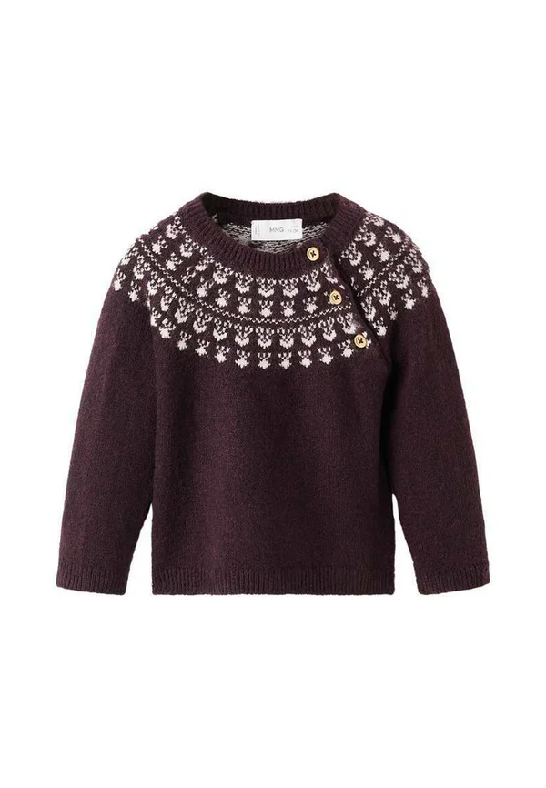 Strickpullover - bordeaux