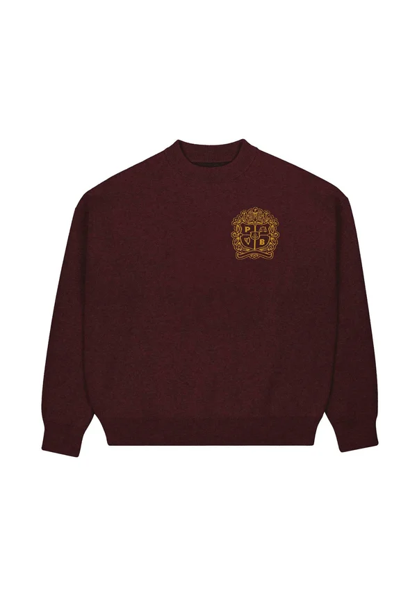 Strickpullover - bordeaux