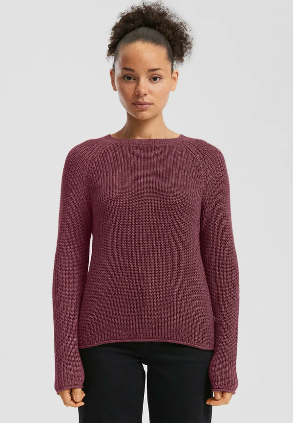Strickpullover - bordeaux