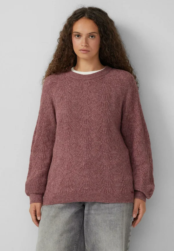 Strickpullover - bordeaux