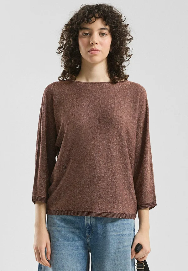 Strickpullover - bordeaux