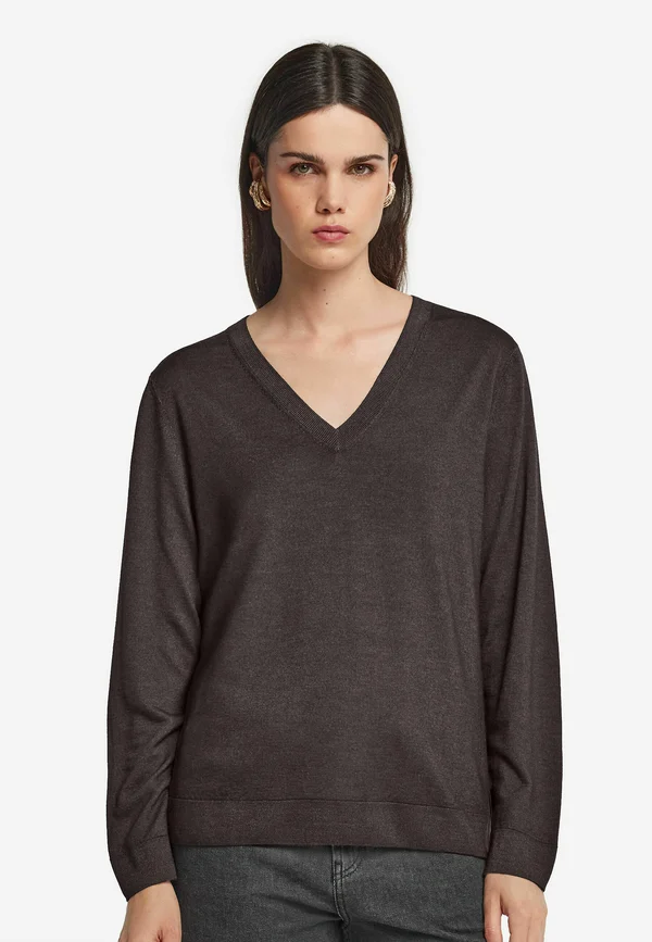 Strickpullover - braun - fondente tc