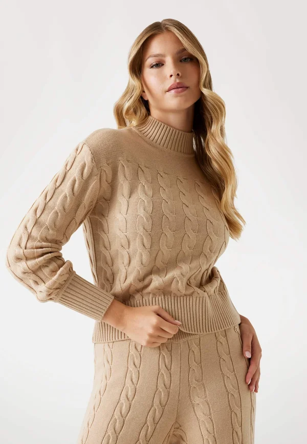 Strickpullover - braun