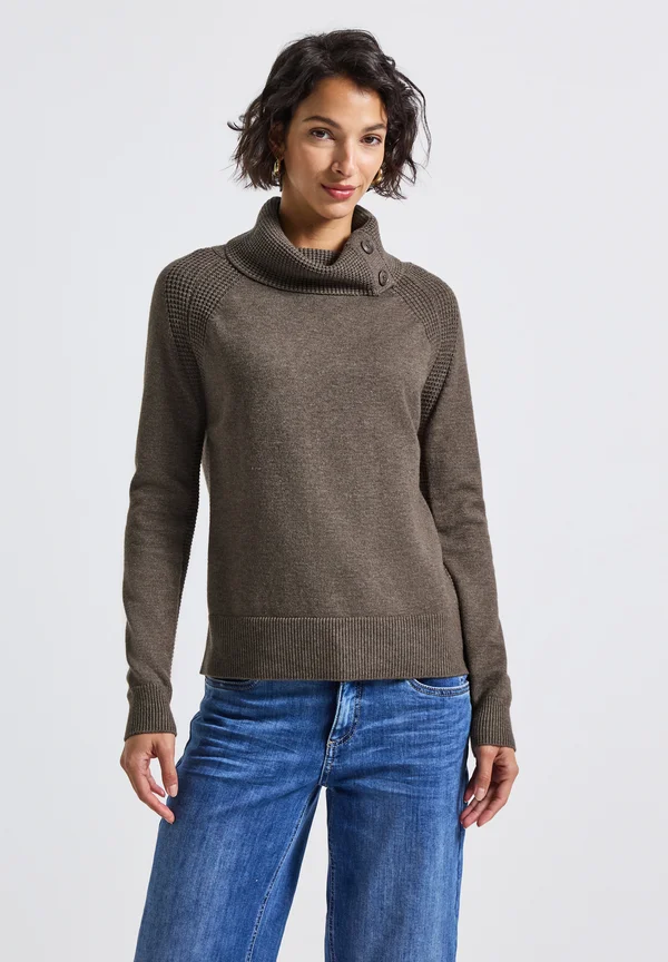 Strickpullover - braun
