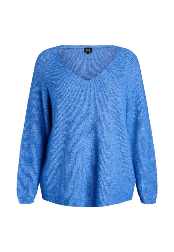 Strickpullover - bright cobal mel.