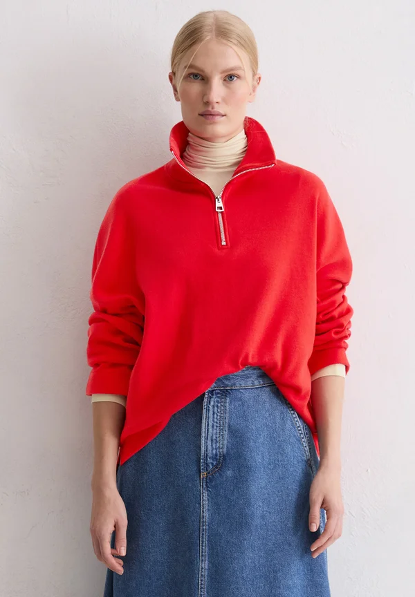 Strickpullover - bright red