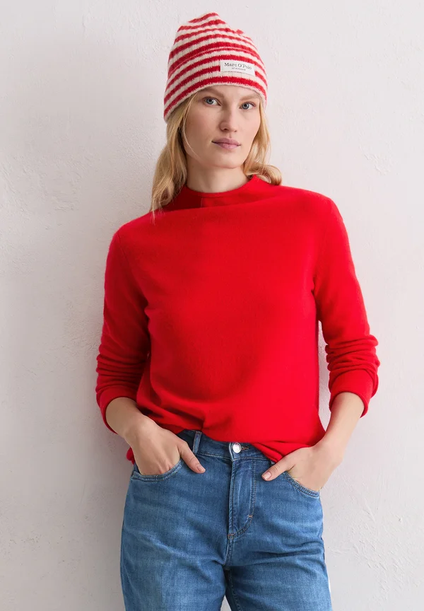 Strickpullover - bright red