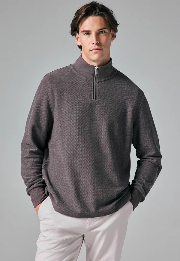 Strickpullover - brown marl
