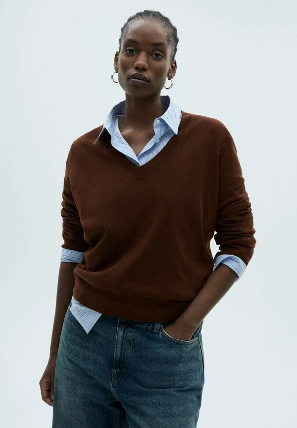 Strickpullover - brown