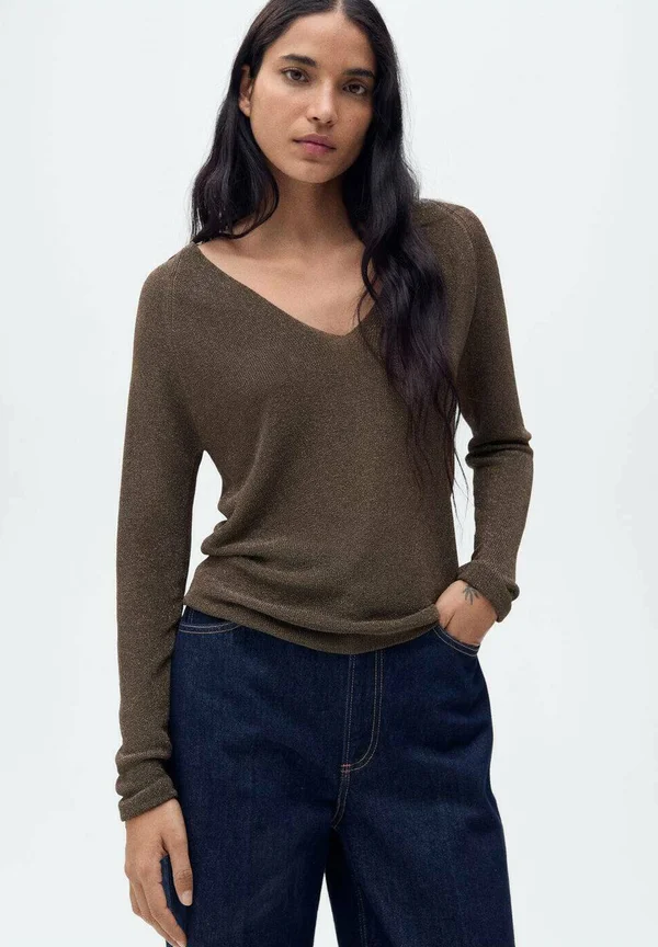 Strickpullover - brown