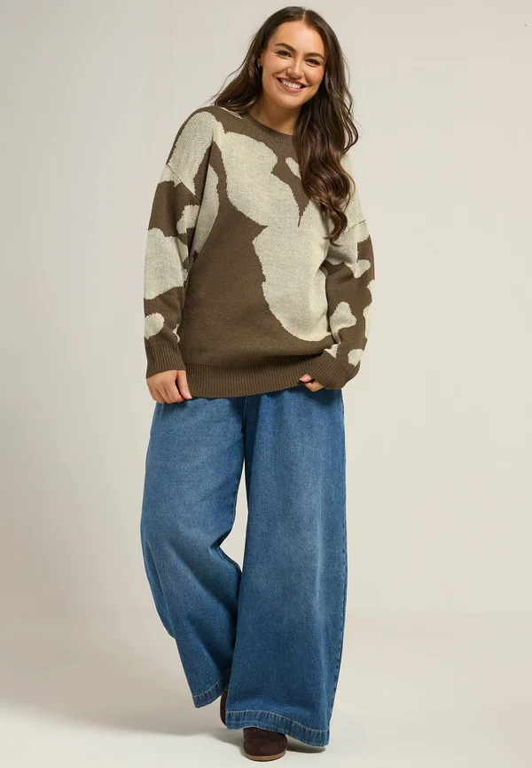 Strickpullover - brown