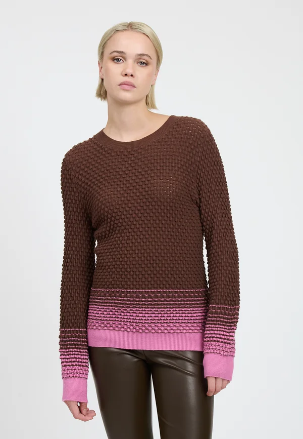 Strickpullover - brown