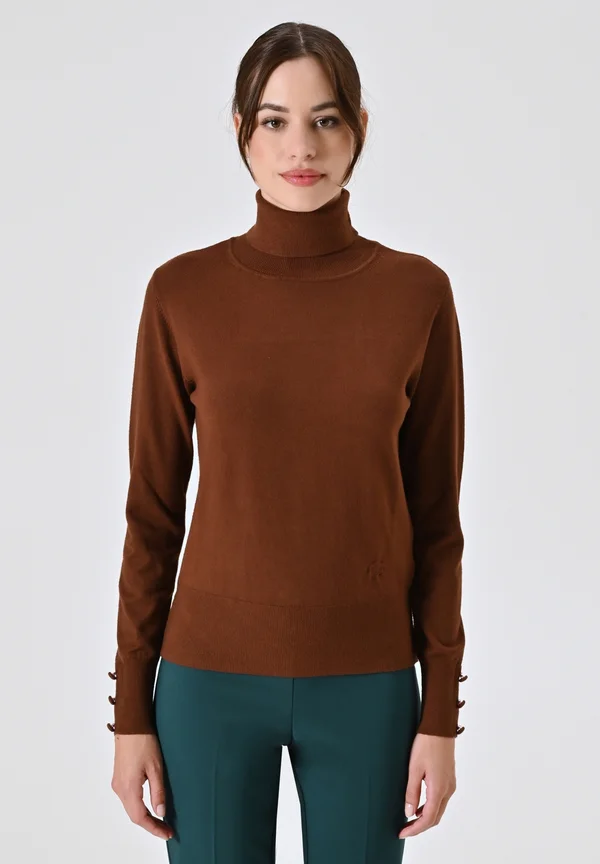 Strickpullover - brown