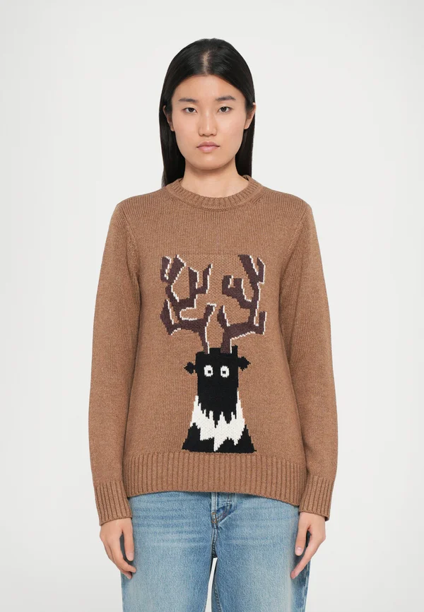 Strickpullover - brown