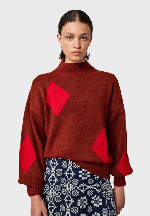 Strickpullover - brown