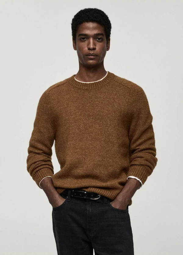 Strickpullover - brown