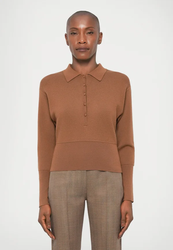 Strickpullover - camel