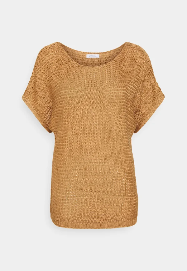 Strickpullover - camel