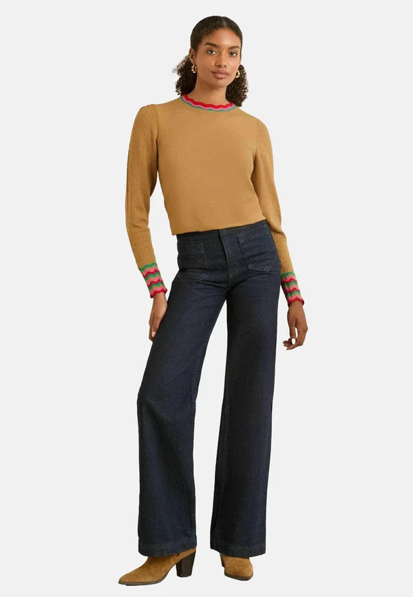 Strickpullover - camel