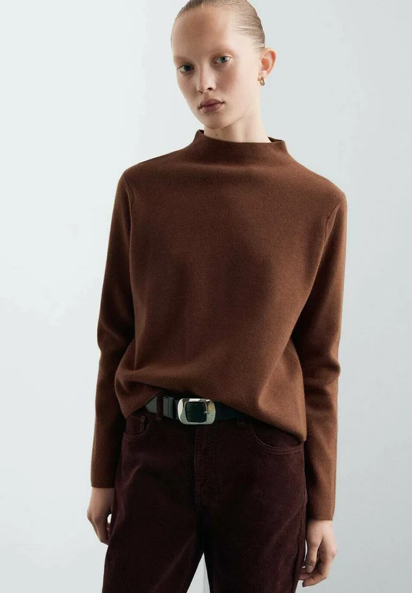 Strickpullover - camel