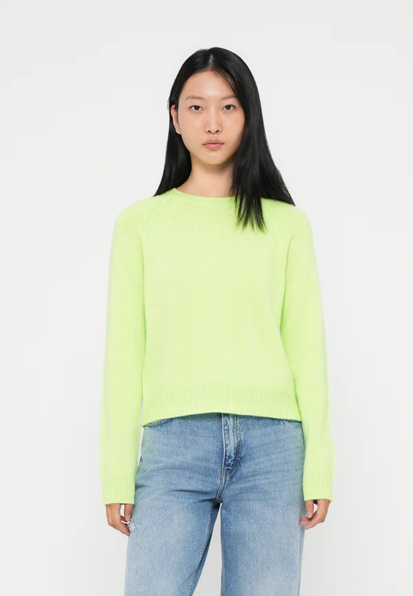 Strickpullover - candy green