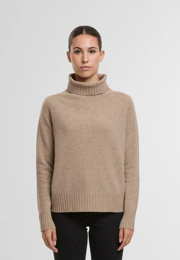 Strickpullover - cappuccino