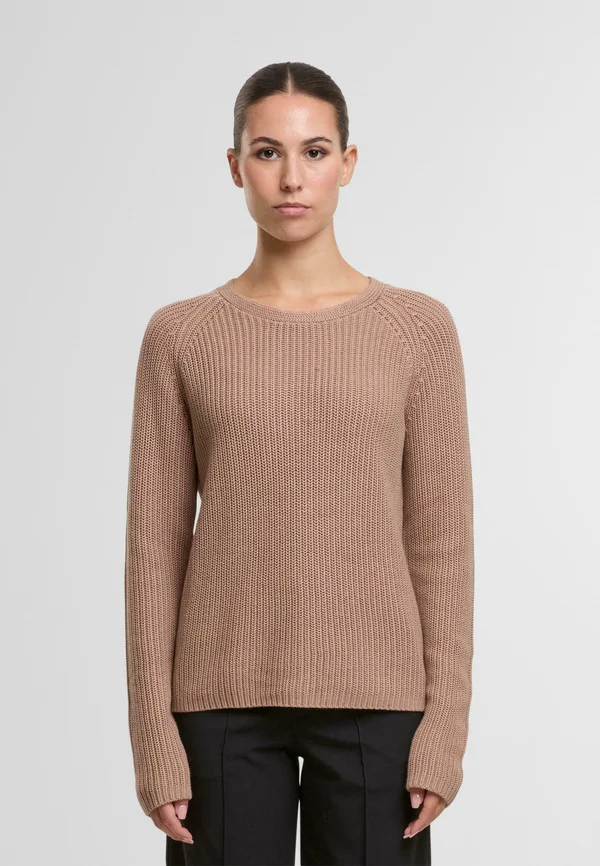 Strickpullover - cappuccino