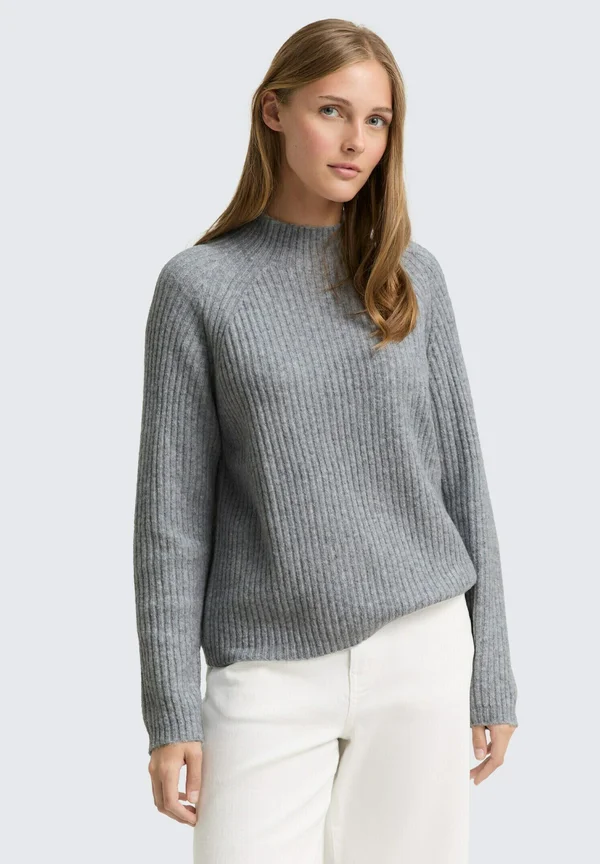 Strickpullover - cement grey mélange