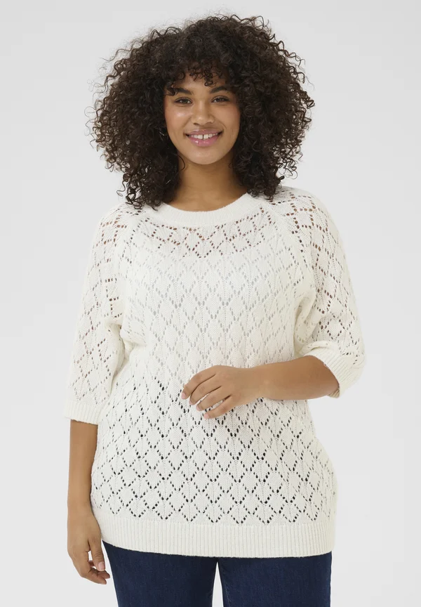 Strickpullover - chalk
