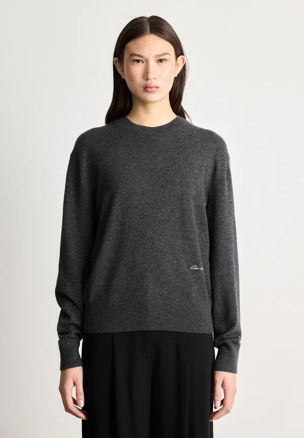 Strickpullover - charcoal grey heather