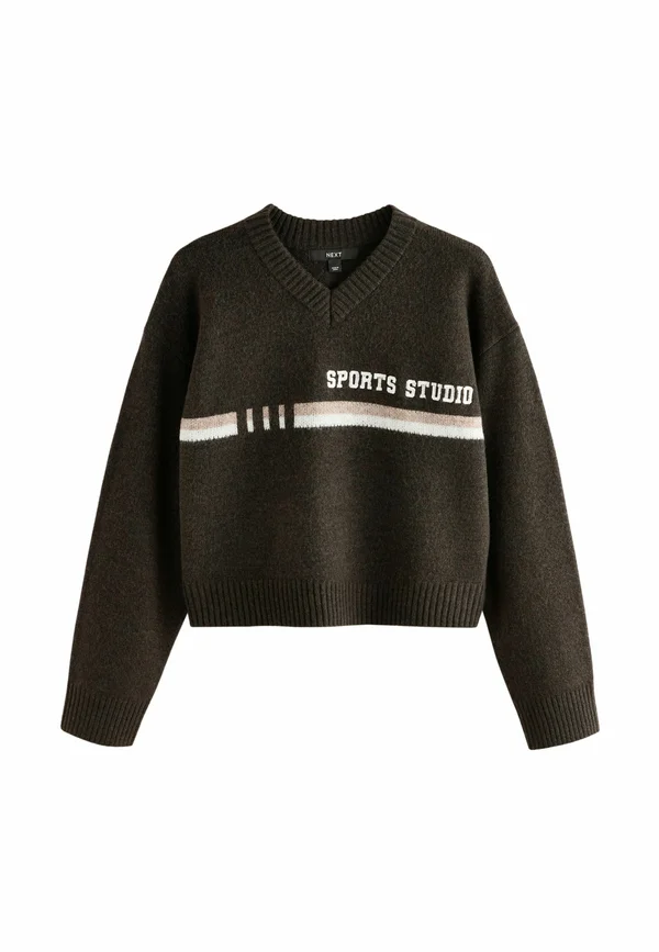 Strickpullover - chocolate brown