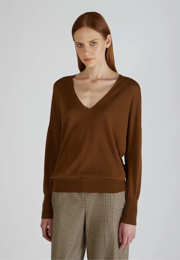 Strickpullover - cinnamon