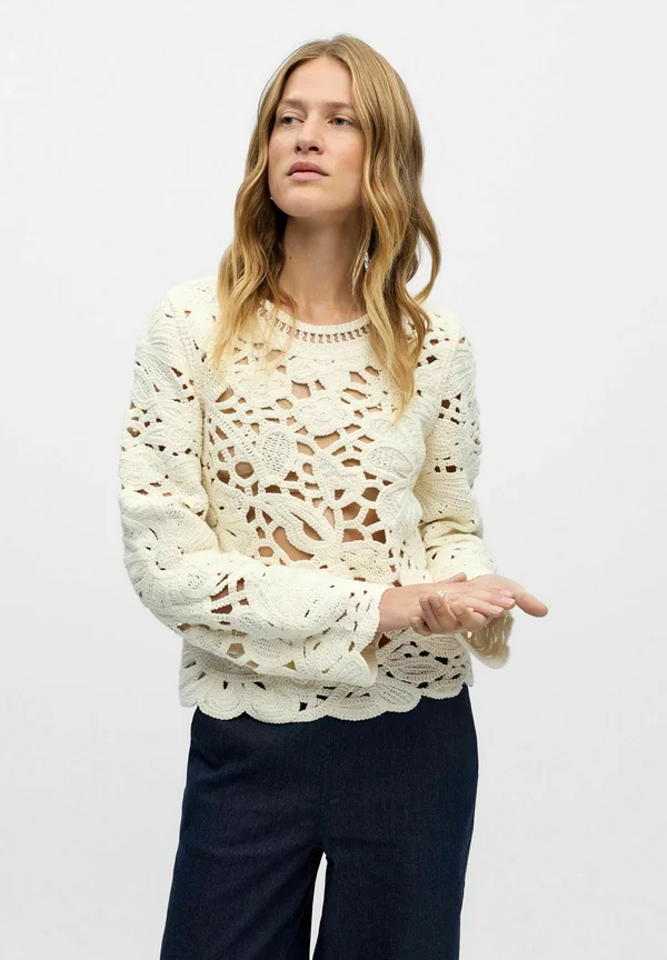 Strickpullover - cloud dancer