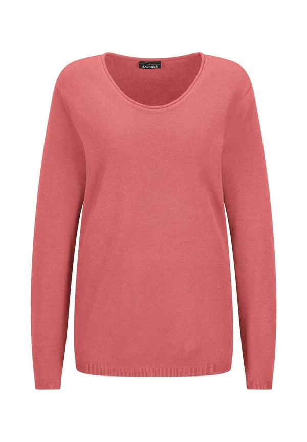 Strickpullover - coral